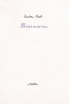 GASTON PUEL :: Péroraison